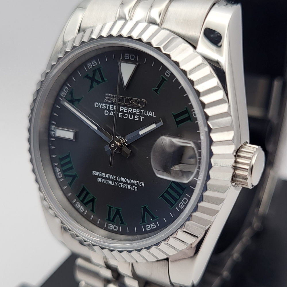 New Seiko Mod 39mm Automatic Watch - Picture 2 of 7